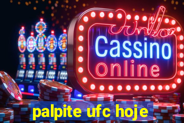 palpite ufc hoje