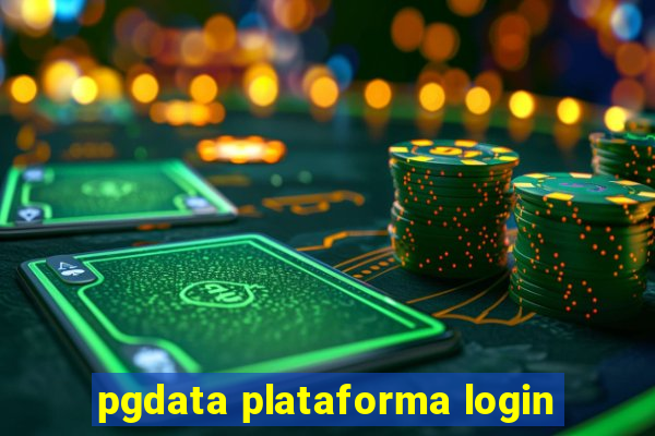 pgdata plataforma login