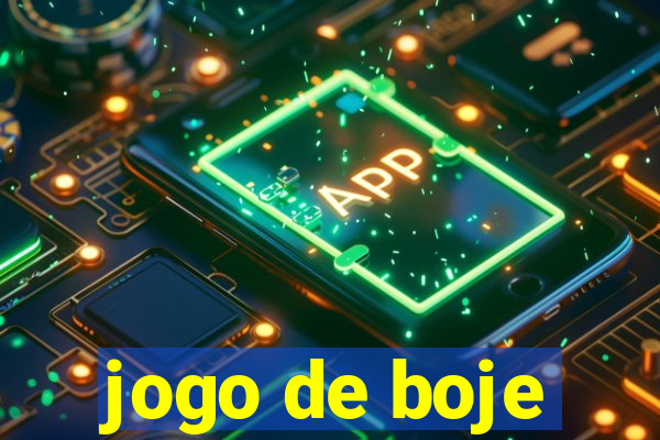 jogo de boje