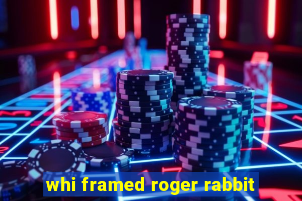 whi framed roger rabbit