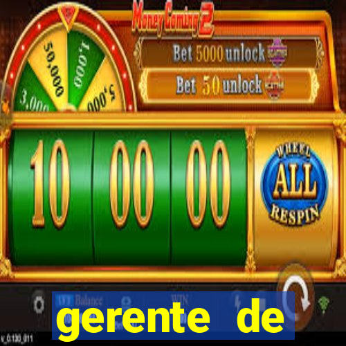 gerente de plataforma slots