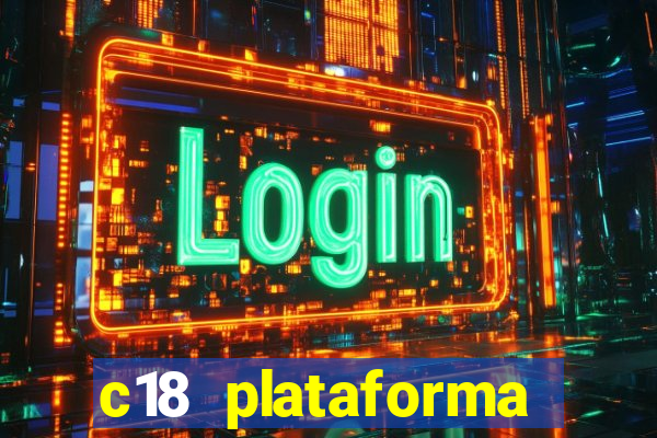 c18 plataforma login entrar