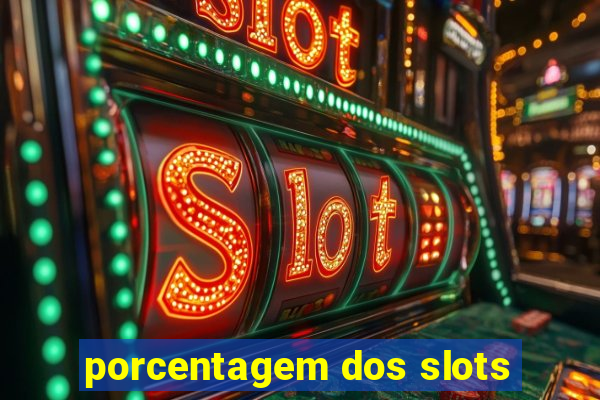 porcentagem dos slots