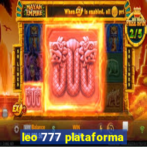 leo 777 plataforma