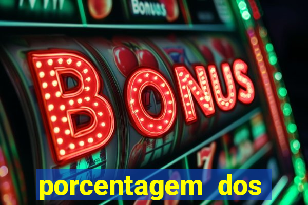 porcentagem dos jogos slots que pagam