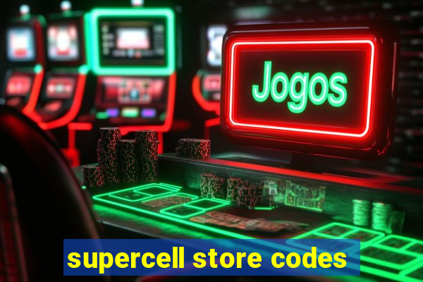 supercell store codes