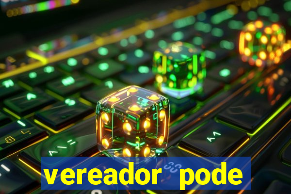 vereador pode patrocinar time de futebol