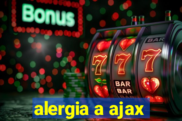 alergia a ajax