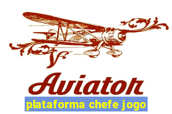 plataforma chefe jogo