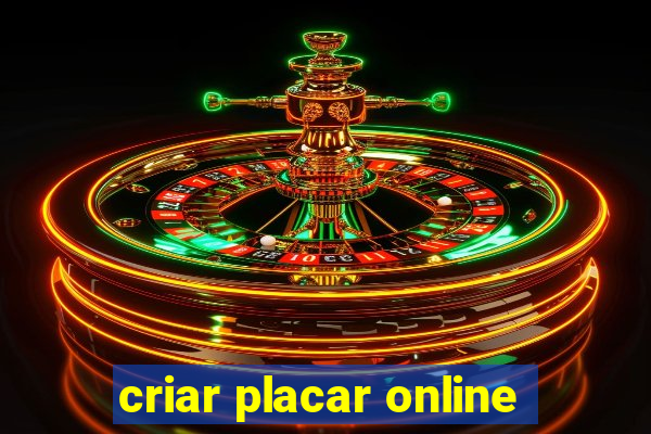 criar placar online