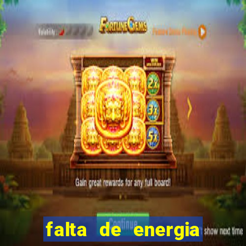 falta de energia em caucaia