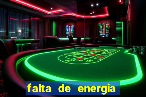 falta de energia em caucaia