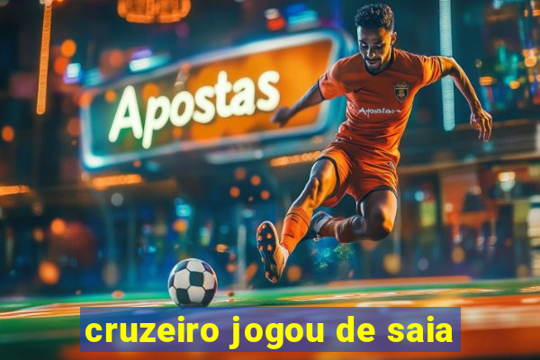 cruzeiro jogou de saia