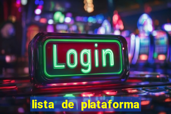 lista de plataforma de jogos