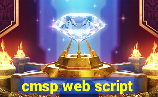 cmsp web script