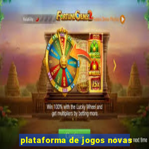 plataforma de jogos novas