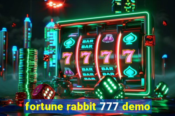 fortune rabbit 777 demo