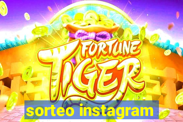 sorteo instagram