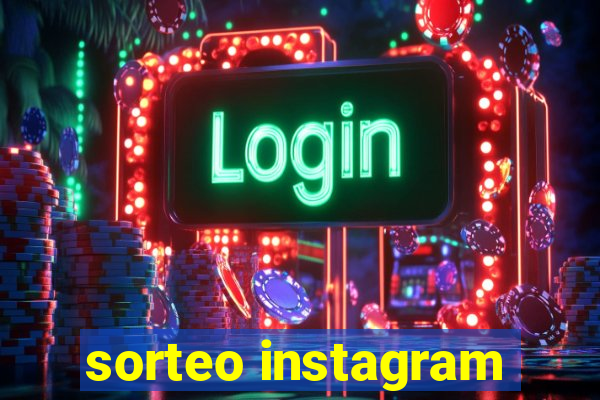 sorteo instagram