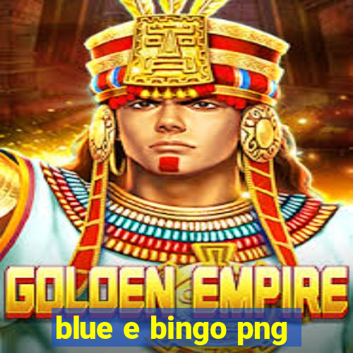 blue e bingo png