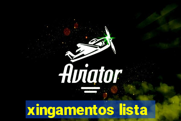 xingamentos lista