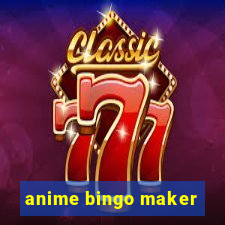 anime bingo maker