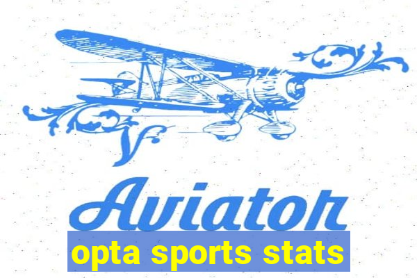 opta sports stats