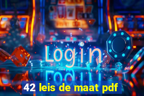 42 leis de maat pdf