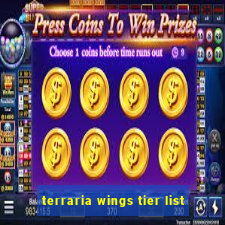 terraria wings tier list