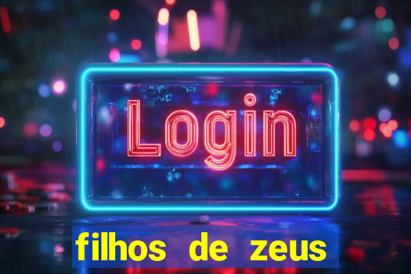 filhos de zeus mitologia grega