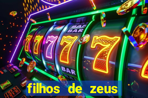 filhos de zeus mitologia grega