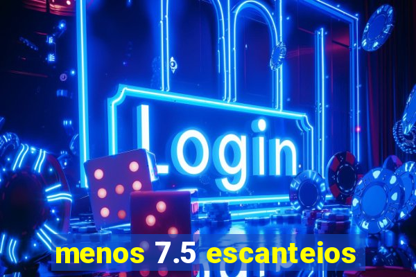 menos 7.5 escanteios