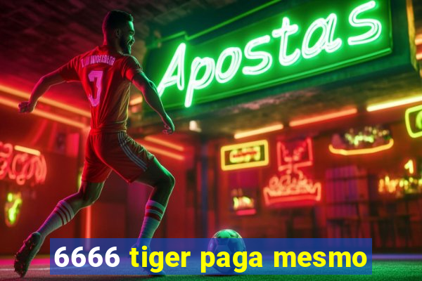 6666 tiger paga mesmo