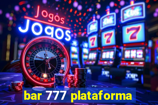 bar 777 plataforma