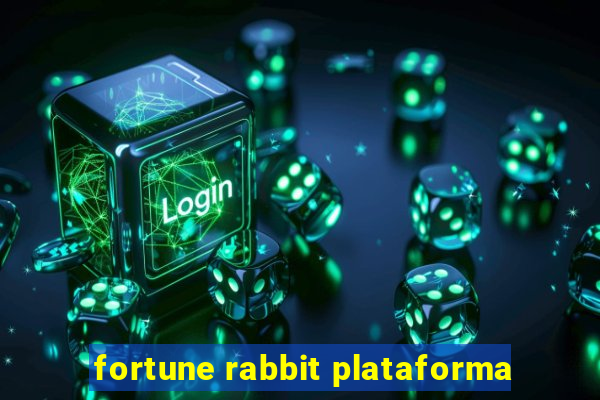 fortune rabbit plataforma