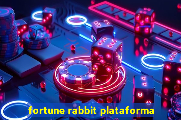 fortune rabbit plataforma