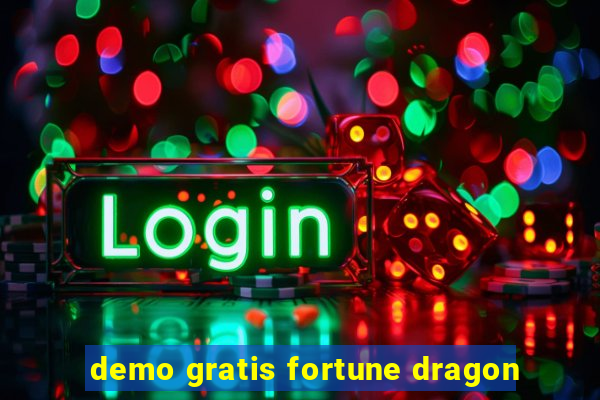 demo gratis fortune dragon