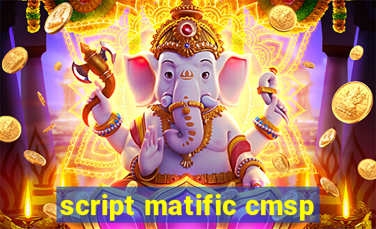 script matific cmsp