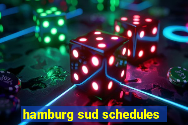 hamburg sud schedules