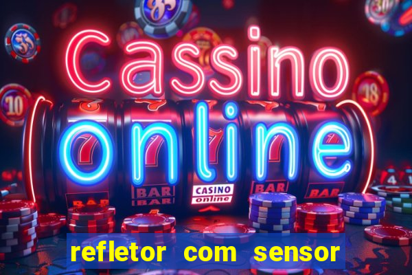 refletor com sensor noturno como instalar