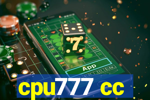 cpu777 cc