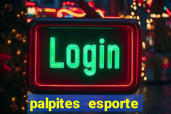 palpites esporte net jogos de hoje