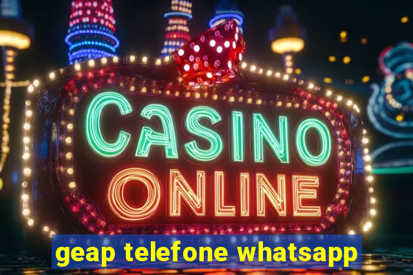 geap telefone whatsapp