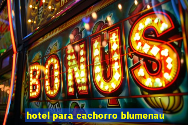 hotel para cachorro blumenau