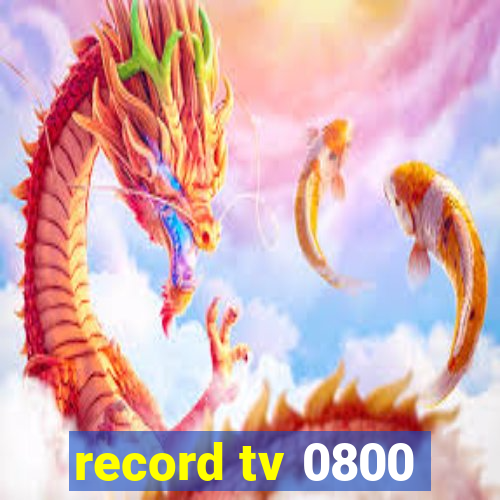 record tv 0800