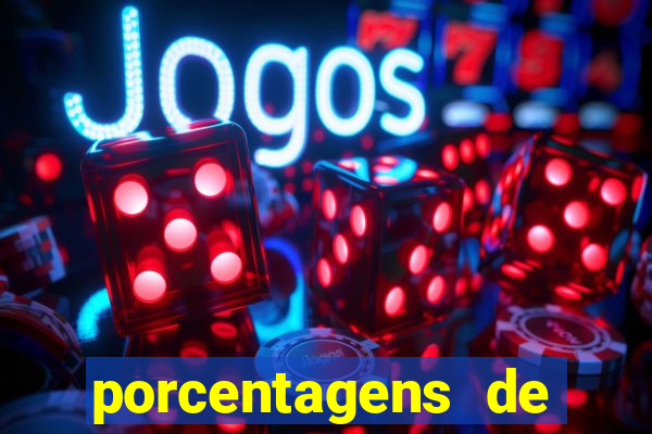 porcentagens de jogos pagantes