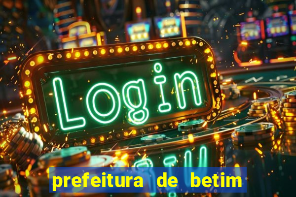 prefeitura de betim contracheque online