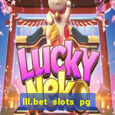 lll.bet slots pg online games