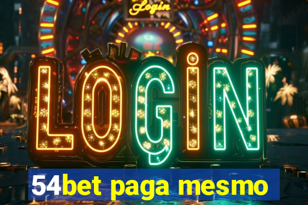 54bet paga mesmo