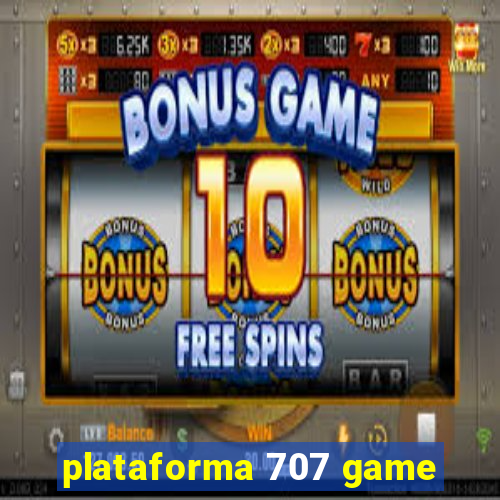 plataforma 707 game